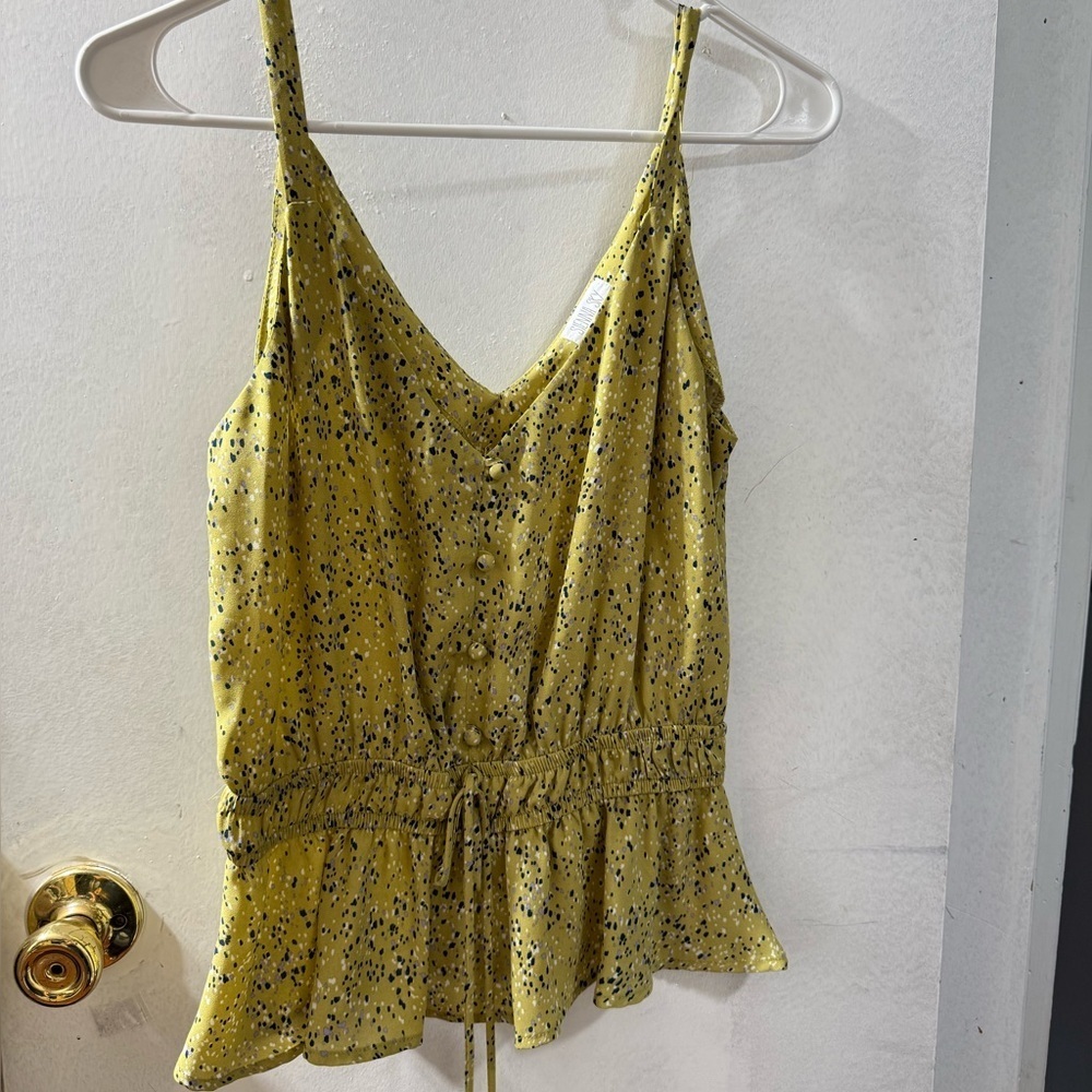 Sienna Sky Mustard Floral Blouse - Picture 2 of 4
